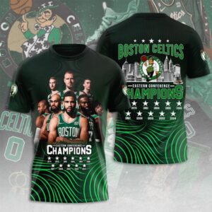 Boston Celtics Winner NBA 2024 Champion Final Unisex Performance T-Shirt GBC1301