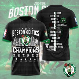 Boston Celtics Winner NBA 2024 Champion Final Unisex Performance T-Shirt GBC1307