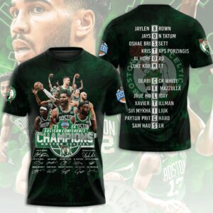 Boston Celtics Winner NBA 2024 Champion Final Unisex Performance T-Shirt GBC1309
