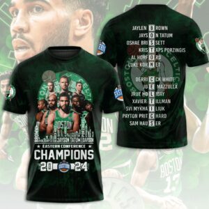 Boston Celtics Winner NBA 2024 Champion Final Unisex Performance T-Shirt GBC1310