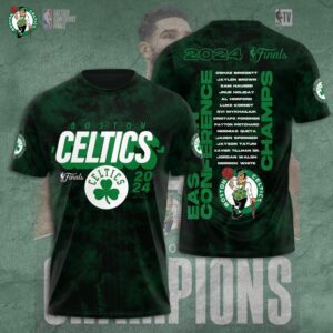 Boston Celtics Winner NBA 2024 Champion Final Unisex Performance T-Shirt GBC1312
