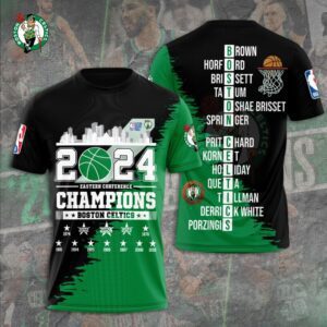 Boston Celtics Winner NBA 2024 Champion Final Unisex Performance T-Shirt GBC1315