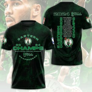 Boston Celtics Winner NBA 2024 Champion Final Unisex Performance T-Shirt GBC1322