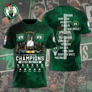 Boston Celtics Winner NBA 2024 Champion Final Unisex Performance T-Shirt GBC1325