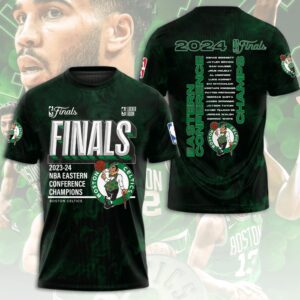 Boston Celtics Winner NBA 2024 Champion Final Unisex Performance T-Shirt GBC1326