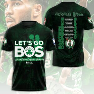 Boston Celtics Winner NBA 2024 Champion Final Unisex Performance T-Shirt GBC1328