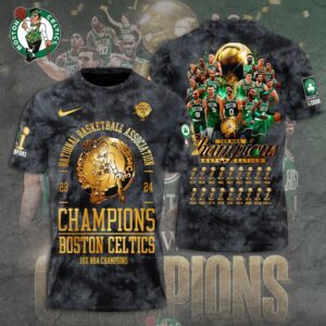 Boston Celtics Winner NBA 2024 Champion Final Unisex Performance T-Shirts GBC1257