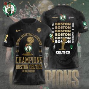 Boston Celtics Winner NBA 2024 Champion Final Unisex Performance T-Shirts GBC1258
