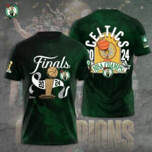 Boston Celtics Winner NBA 2024 Champion Final Unisex Performance T-Shirts GBC1263