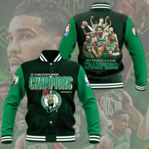 Boston Celtics Winner NBA 2024 Champion Final Varsity Jacket Baseball Button Jacket GBC1114