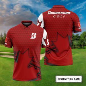 Bridgestone Golf X Canada Personalized Polo Shirt