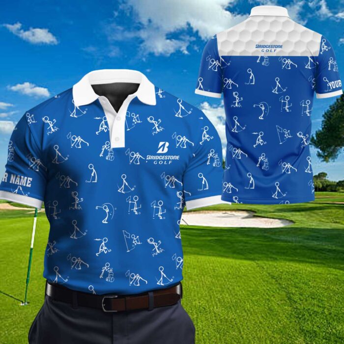 Bridgestone Personalized Golf Polo Shirt