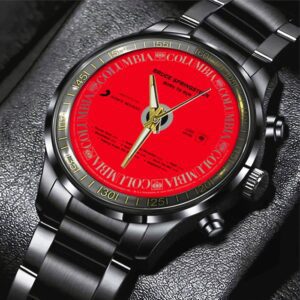 Bruce Springsteen Black Stainless Steel Watch GSW1224