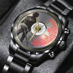 Bruce Springsteen Black Stainless Steel Watch GSW1225