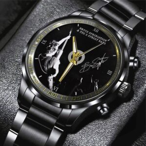 Bruce Springsteen Black Stainless Steel Watch GSW1226