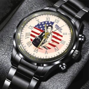 Bruce Springsteen Black Stainless Steel Watch GSW1255