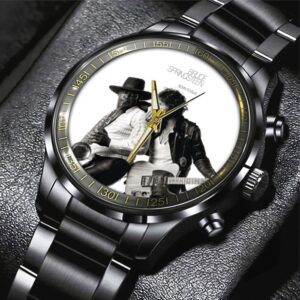 Bruce Springsteen Black Stainless Steel Watch GSW1291