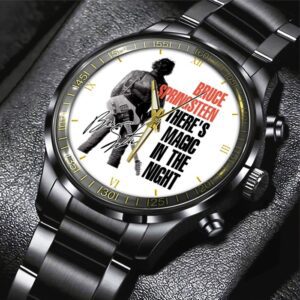 Bruce Springsteen Black Stainless Steel Watch GSW1466