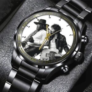 Bruce Springsteen Black Stainless Steel Watch GSW1489