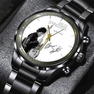 Bruce Springsteen Black Stainless Steel Watch GSW1490