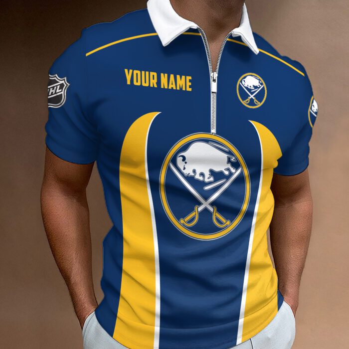 Buffalo Sabres Zipper Polo Shirt