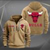 Chicago Bulls NBA 2024 Personalized Trending Quarter Zip Hoodie