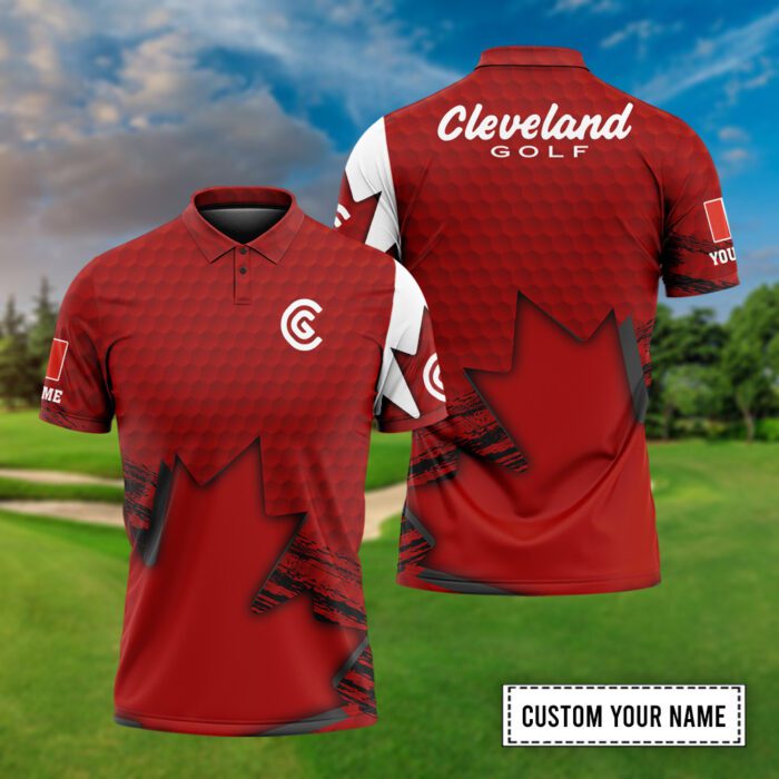 Cleveland Golf X Canada Personalized Polo Shirt