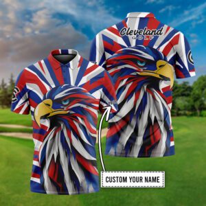 Cleveland Personalized Honored Wings Golf Polo Shirt