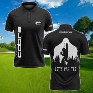 Cobra Bigfoot Let's Par Tee Personalized Golf Polo Shirt