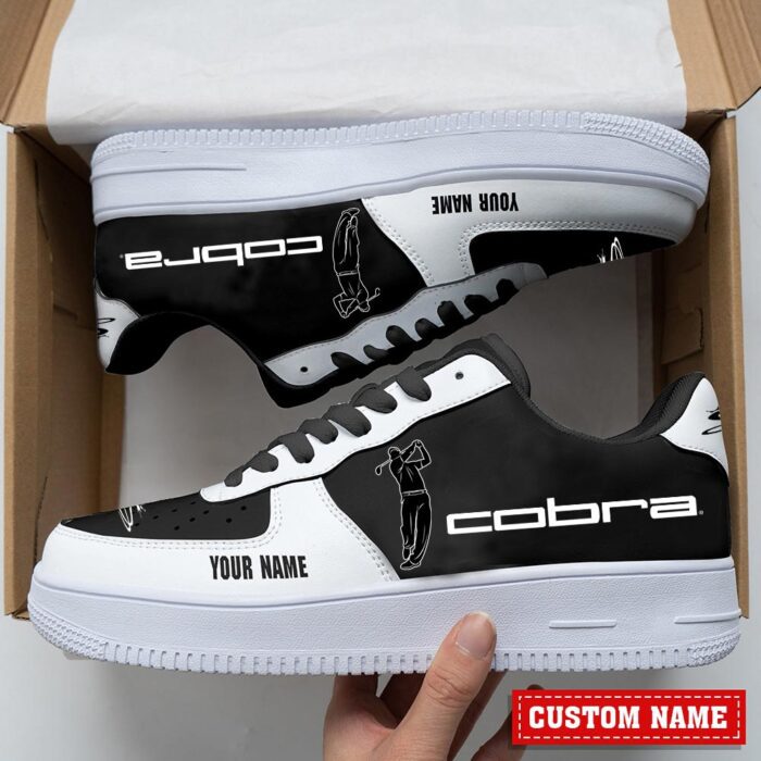 Cobra Personalized Golf Gentleman Icon AF1 Limited Sneakers