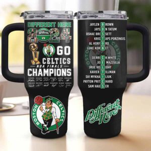 Congratulations Boston Celtics NBA Champions 2024 40oz Stanley Tumbler WBC1026