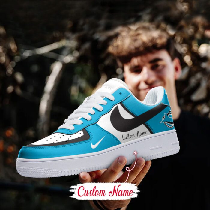 Cronulla-Sutherland Sharks Air Low-Top Sneakers AF1 Limited Shoes ARA1013