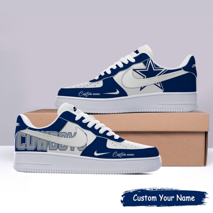 Dallas Cowboys Air Force 1 Sneakers AF1 Limited Shoes WAF1071