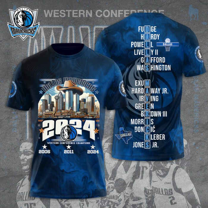 Dallas Mavericks Collection Unisex T-Shirt WTS1003