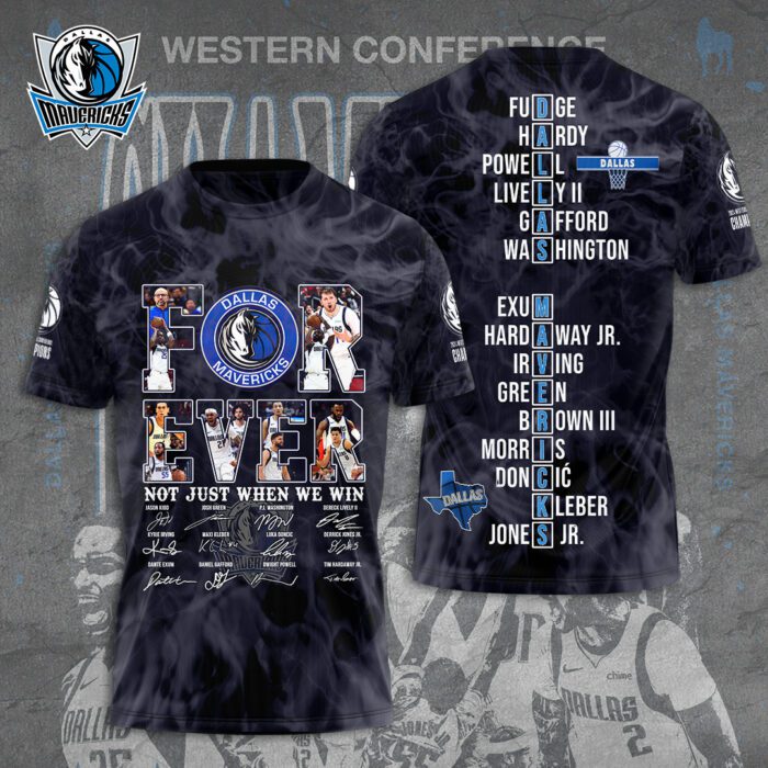 Dallas Mavericks Collection Unisex T-Shirt WTS1006