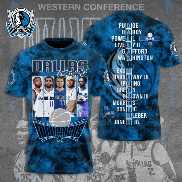 Dallas Mavericks Collection Unisex T-Shirt WTS1007