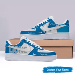 Detroit Lions Air Force 1 Sneakers AF1 Limited Shoes WAF1074