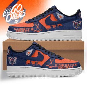 Edmonton Oilers Air Low-Top Sneakers AF1 Limited Shoes ARA1238