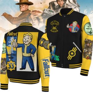 Fallout Baseball Jacket FTV1001