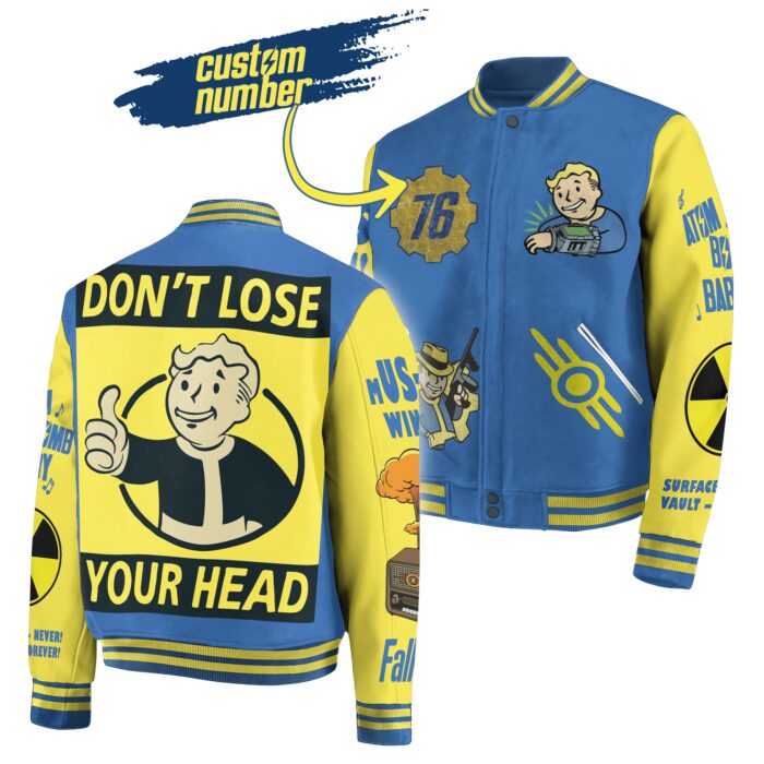 Fallout Baseball Jacket FTV1003