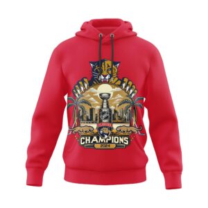 Florida Panthers 2024 Stanley Cup Champions Unisex Hoodie WSC1064