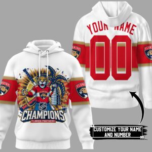 Florida Panthers 2024 Stanley Cup Champions Unisex Hoodie WSC1072