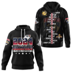 Florida Panthers 2024 Stanley Cup Champions Unisex Hoodie WSC1077