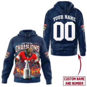 Florida Panthers 2024 Stanley Cup Champions Unisex Hoodie WSC1081