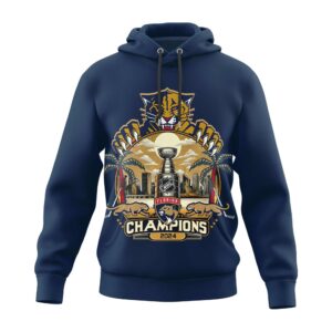 Florida Panthers 2024 Stanley Cup Champions Unisex Hoodie WSC1084