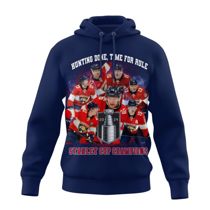 Florida Panthers 2024 Stanley Cup Champions Unisex Hoodie WSC1085
