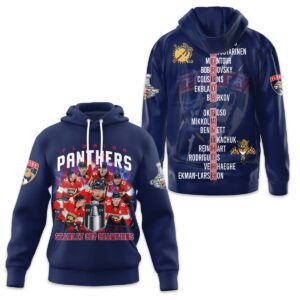 Florida Panthers 2024 Stanley Cup Champions Unisex Hoodie WSC1088