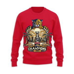 Florida Panthers 2024 Stanley Cup Champions Unisex Sweatshirt WSC1034