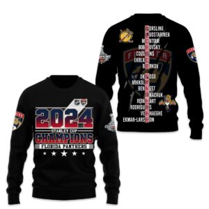 Florida Panthers 2024 Stanley Cup Champions Unisex Sweatshirt WSC1047
