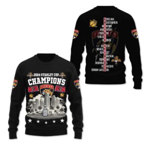 Florida Panthers 2024 Stanley Cup Champions Unisex Sweatshirt WSC1049